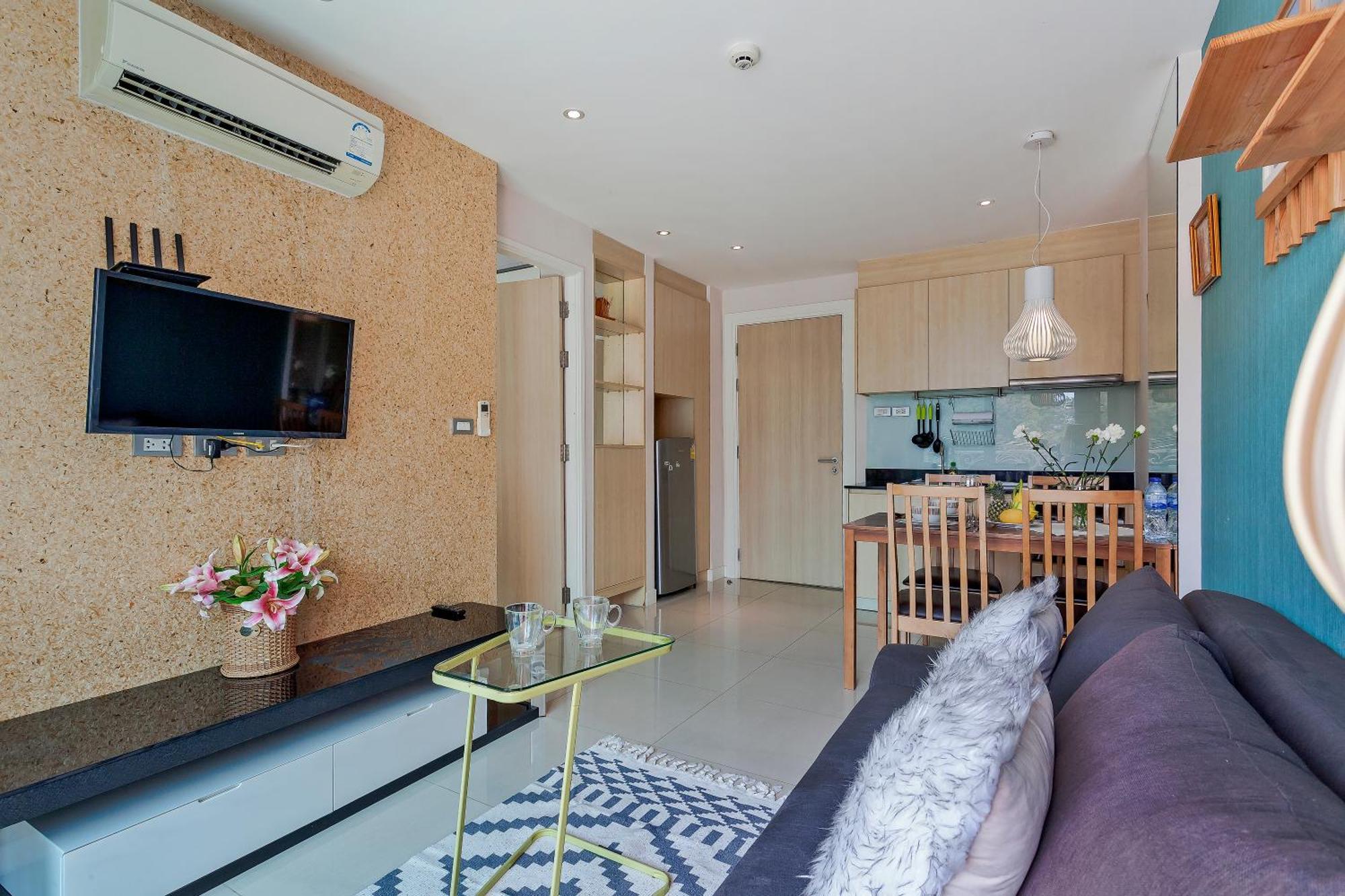 Grande Carribean L Family Stay L Pattaya L Luxury Views & Comfort Ruang foto